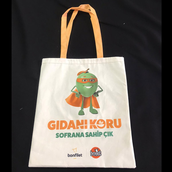 %100 Cotton Ham Bez Çanta