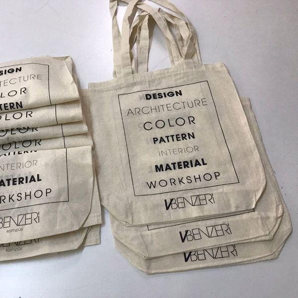 %100 Cotton Ham Bez Çanta