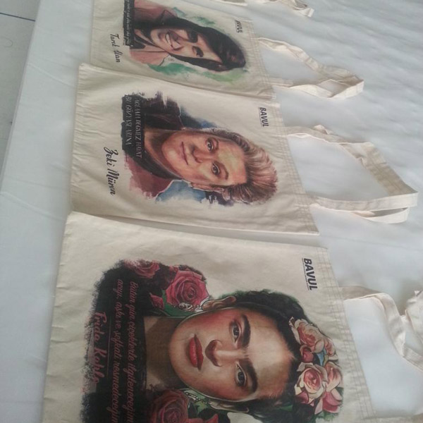 %100 Cotton Ham Bez Çanta