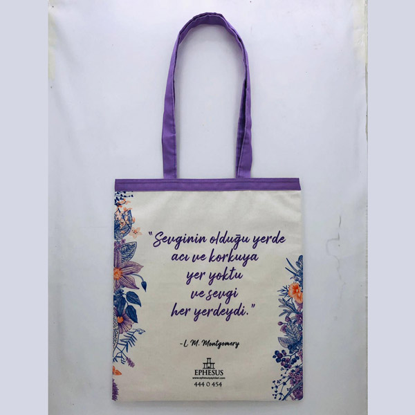 %100 Cotton Ham Bez Çanta