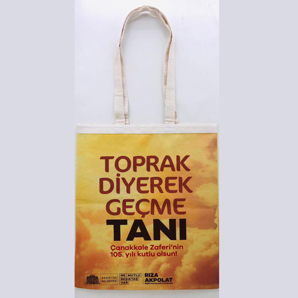 %100 Cotton Ham Bez Çanta