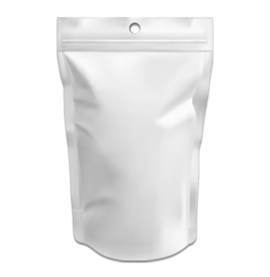 Beyaz Mat Alüminyum Doypack 20x30 , 1 kg