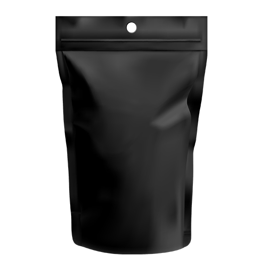 Mat Siyah Alüminyum Doypack 20x30 , 1 kg 